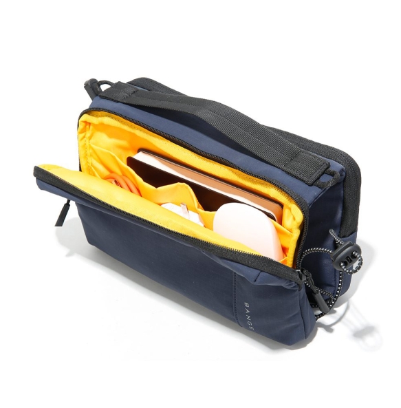 Τσαντάκι Μέσης - χιαστί BANGE 8089-1 Μπλε